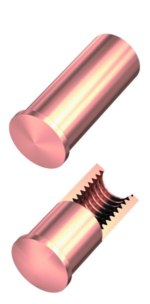 CD Capacitors Discharge welding internally threaded studs