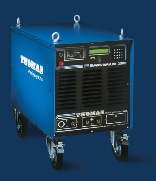 MICROMARK 2500:stiftlasgenerator met vlamboog short-cycle of inert gas 