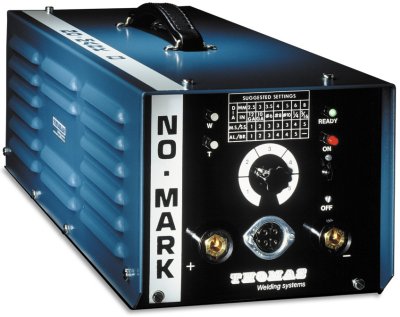 De NOMARK 8 is een universele generator voor het lassen van stiften door condensatoren ontlading volgens de "CONTACT" techniek.
